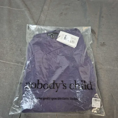 NOBODY'S CHILD LS HARPER MIDI DRESS – UK4, BLUE