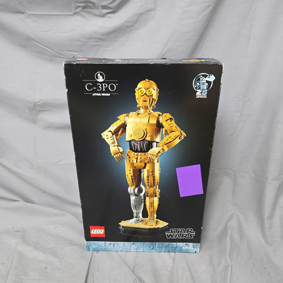 BOXED LEGO STARS WARS C-3PO - 75398