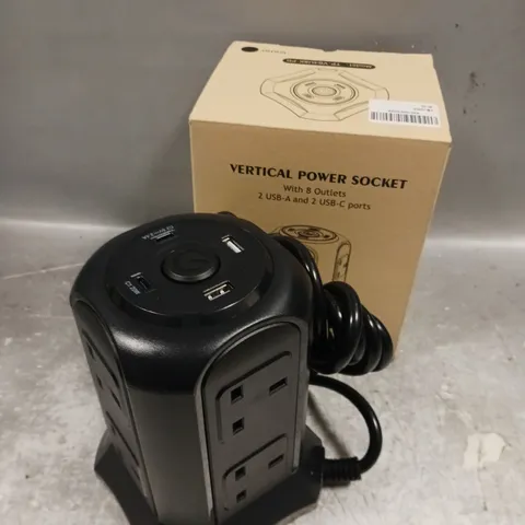 BOXED VB-UK2 VERTICAL POWER SOCKET 