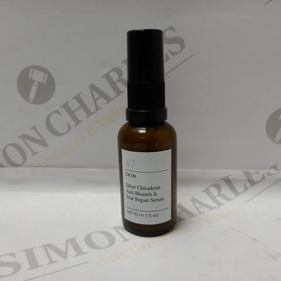 47 SKIN SILVER CHITODERM ANTI-BLEMISH & SCAR REPAIR SERUM 30ML