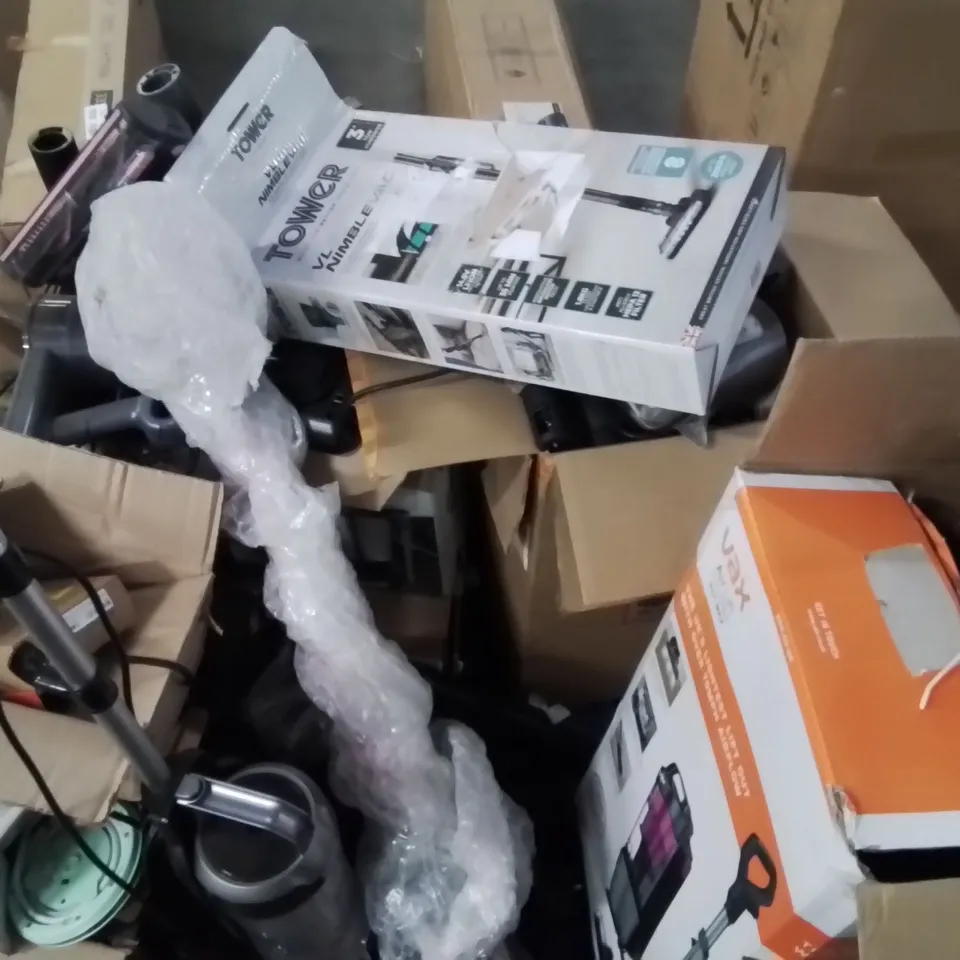 PALLET OF ASSORTED HOUSEHOLD GOODS TO INCLUDE;AIR FRYER,KETTLE,HOOVER