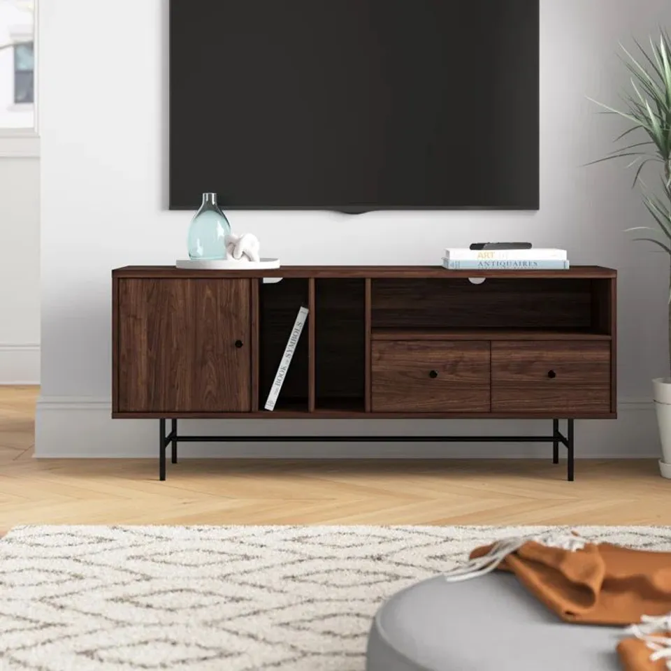 BOXED VANNATTER TV STAND FOR TVS UP TO 65" (1 BOX)
