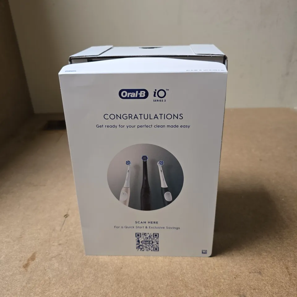 ORAL-B IO ELECTRIC TOOTHBRUSH – BOXED