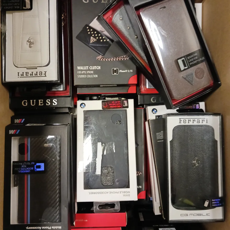 50 ASSORTED SMARTPHONE PROTECTIVE CASES FOR VARIOUS MODELS TO INCLUDE IPHONE 6 PLUS, GALAXY S6, IPHONE 5 ETC 