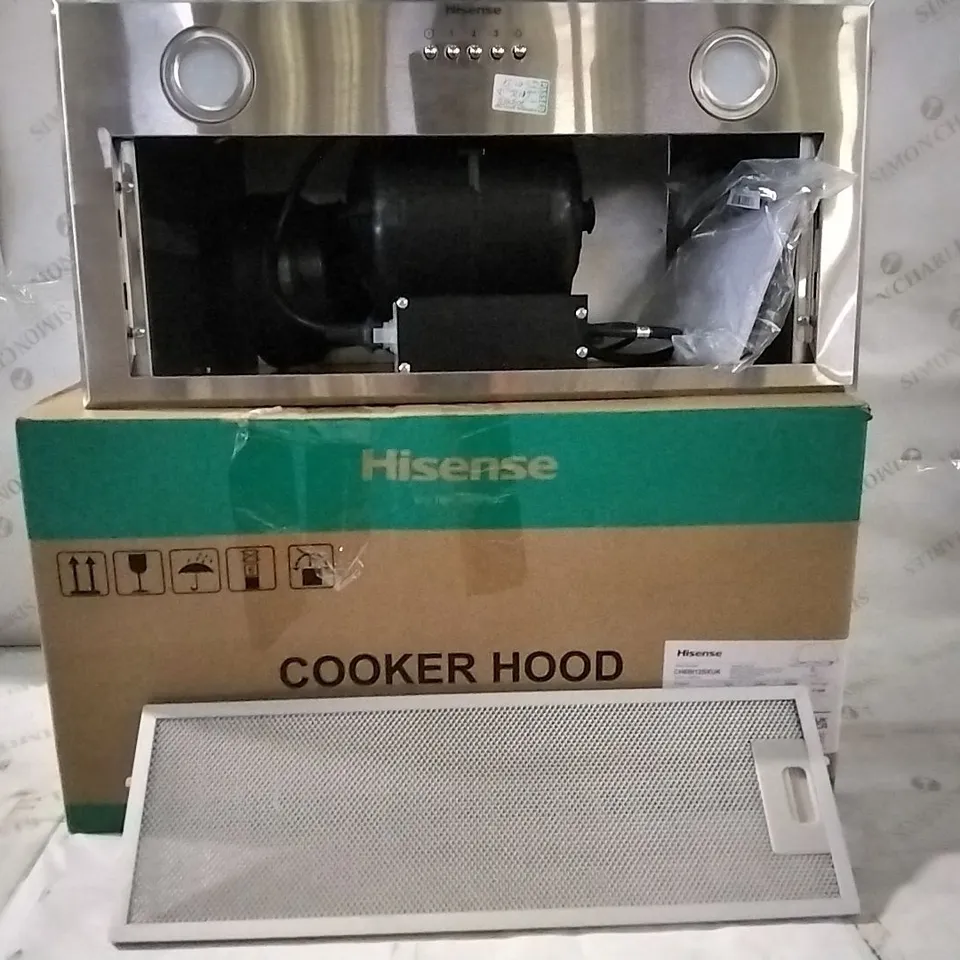 BOXED HISENSE COOKER HOOD