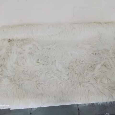 BRAND NEW PACO HOME 960 CREAM PLAYA 120X170CM SHAGGY RUG