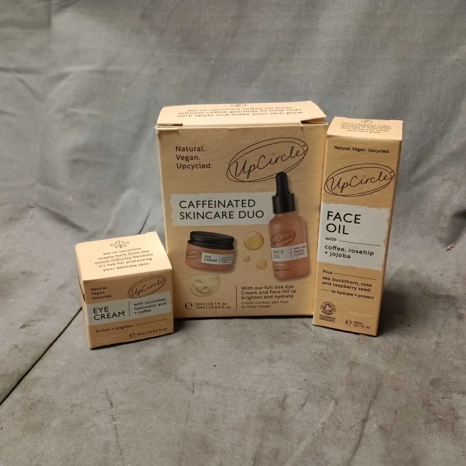 BOXED UPCIRCLE CAFFEINATED SKINCARE DUO (30&15ML)
