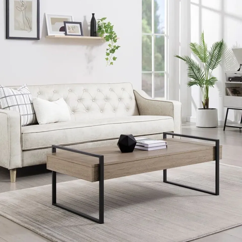 BOXED FRAME COFFEE TABLE (1 BOX)