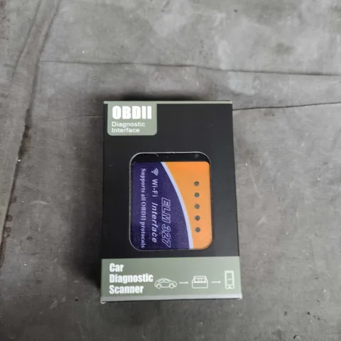 Car Diagnostic Scanner with OBD II Interface – Boxed, Orange