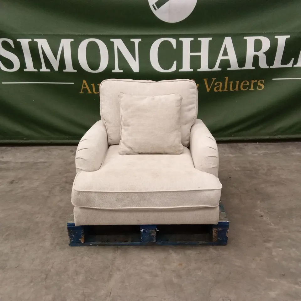 HEPBURN FABRIC ARMCHAIR RRP £499