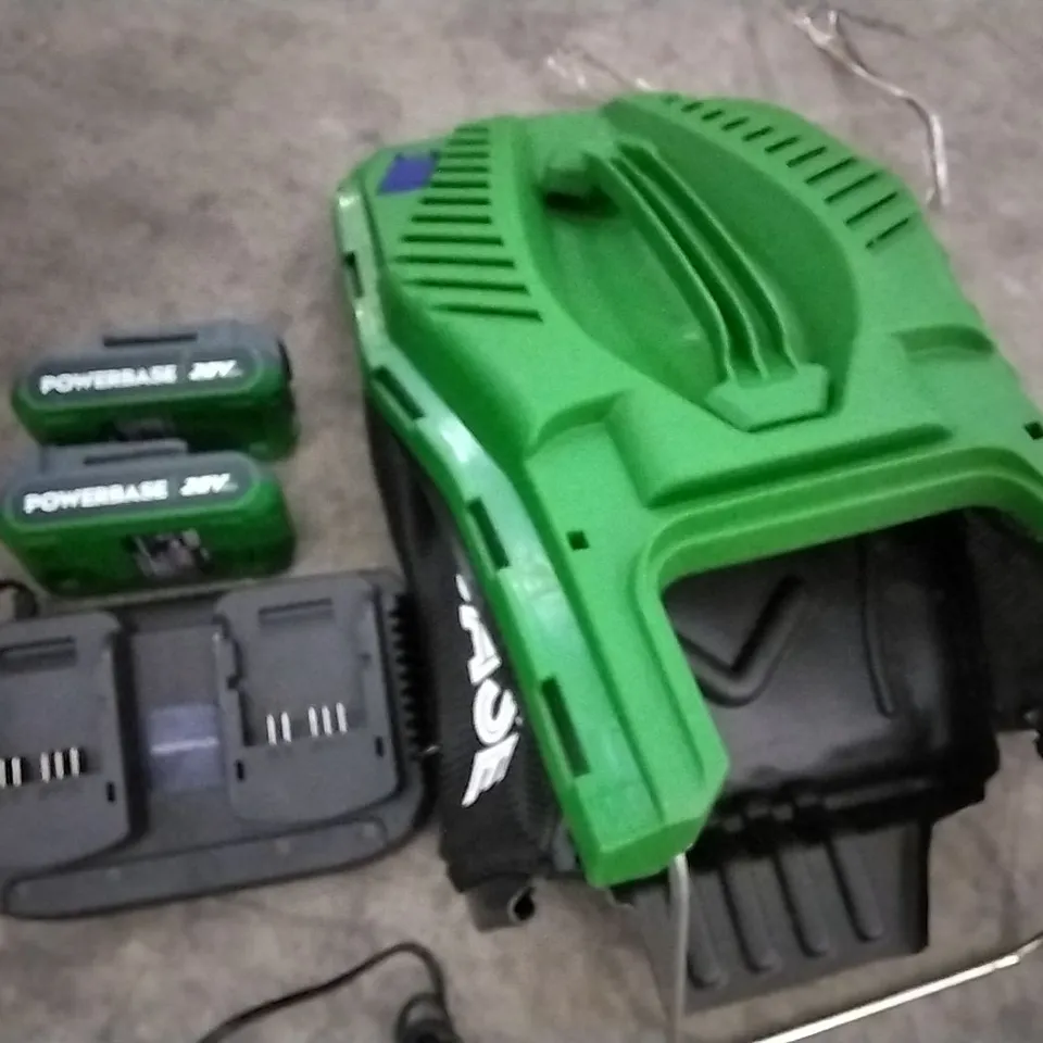 BOXED POWERBASE 37CM 40V CORDLESS MOWER