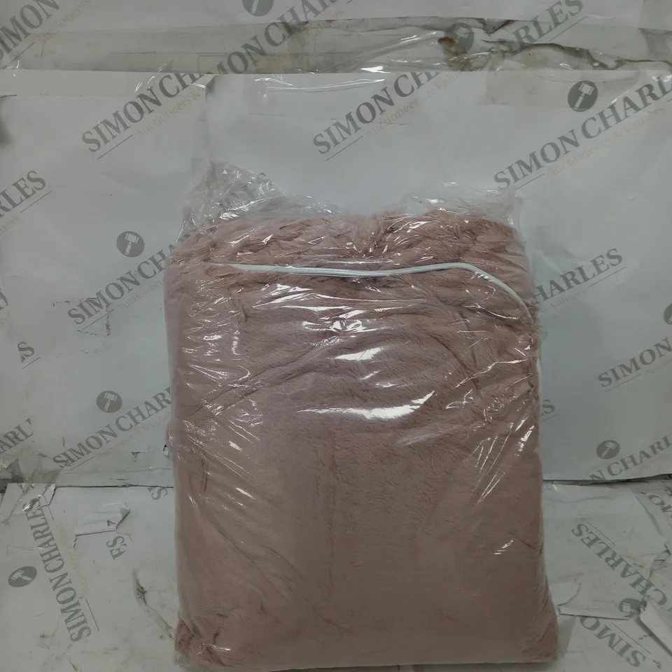 BOXED COZEE HOME HEATED BLANKET IN PINK