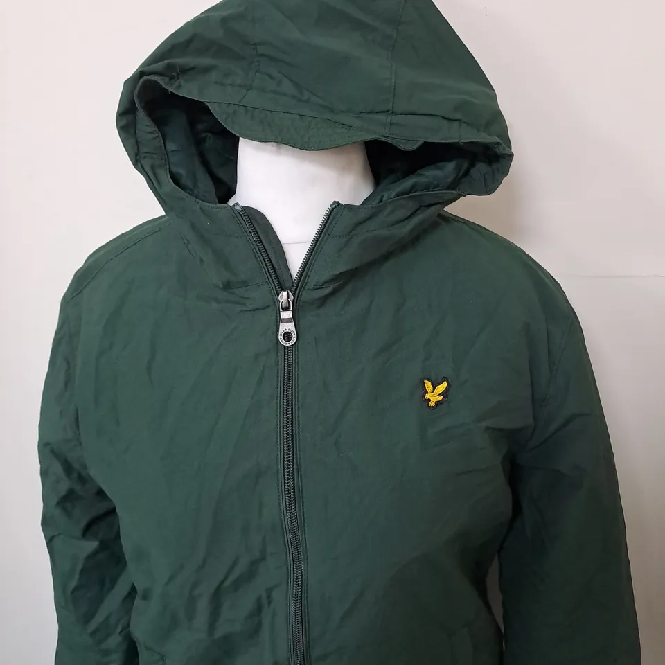 LYLE AND SCOTT ZIPPED COAT SIZE 15-16 YEARS