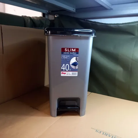 SLIM PEDAL 40LT DUSTBIN 