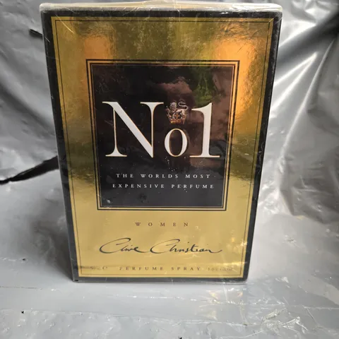BOXED AND SEALED CLIVE CHRISTIAN LONDON NO 1 THE WORLD'S MOST EXPENSVE PERFUM WOMEN 50ML