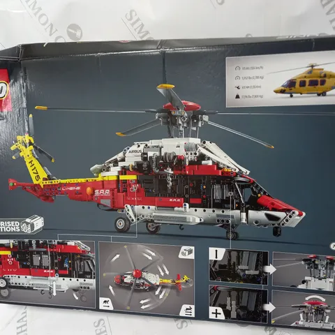 BOXED LEGO TECHNIC AIRBUS H175 RESCUE HELICOPTER
