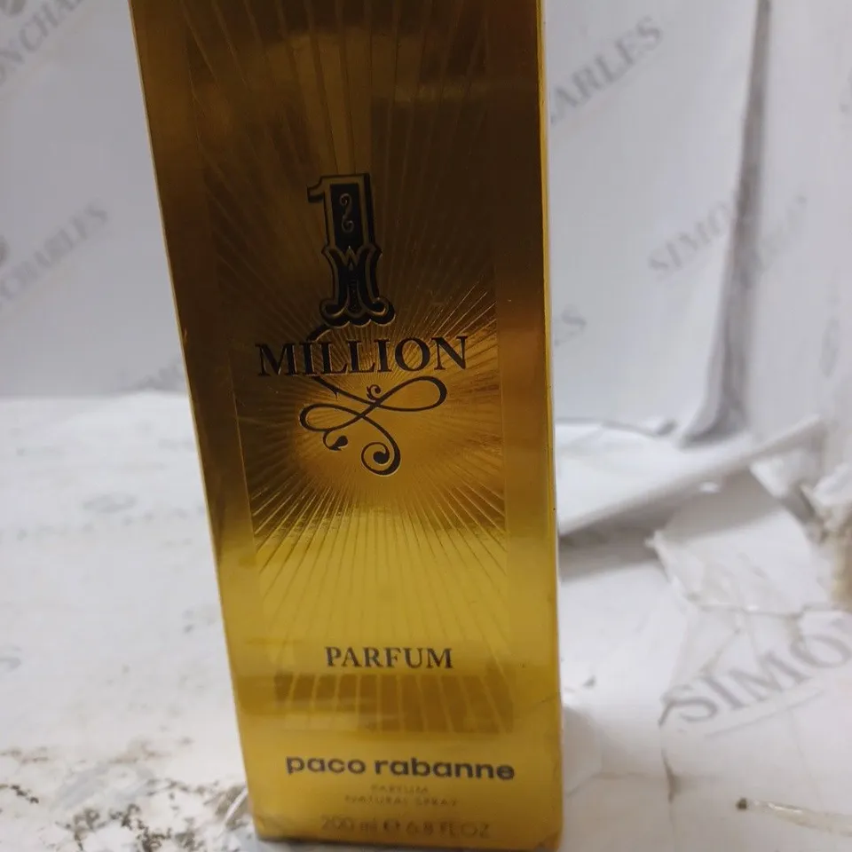 BOXED AND SEALED PACO RABANNE PARFUM NATURAL SPRAY 1 MILLION 200ML