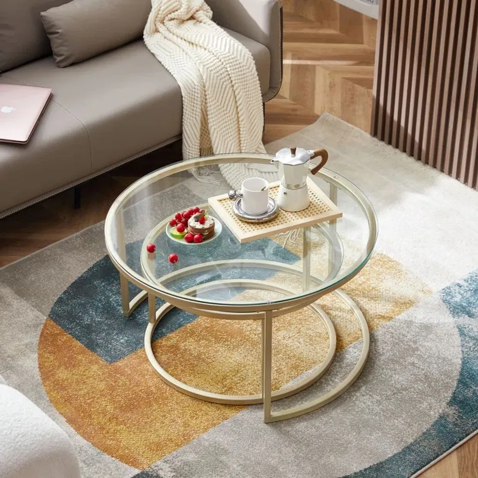 BOXED LIESELORE FRAME COFFEE TABLE 