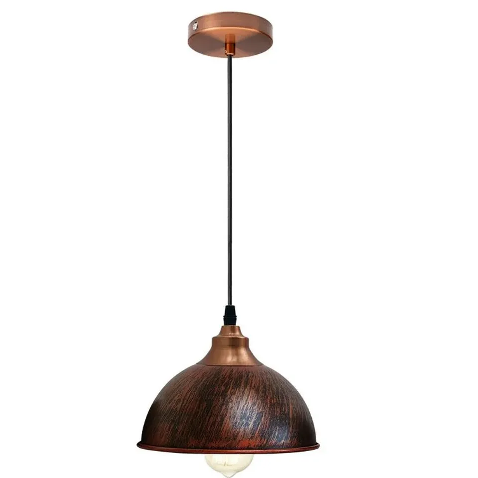 BAGGED BUCKIN 1-LIGHT SINGLE DOME PENDANT 
