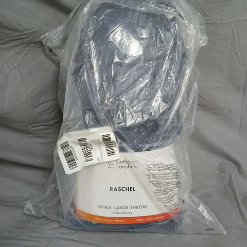 CATHERINE LANSFIELD RASCHEL EXTRA LARGE THROW, 200X240 CM