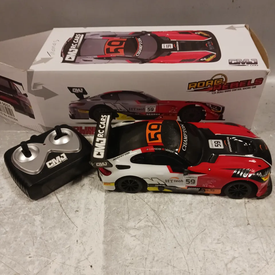 BOXED ROAD REBELS RC RACING CAR 