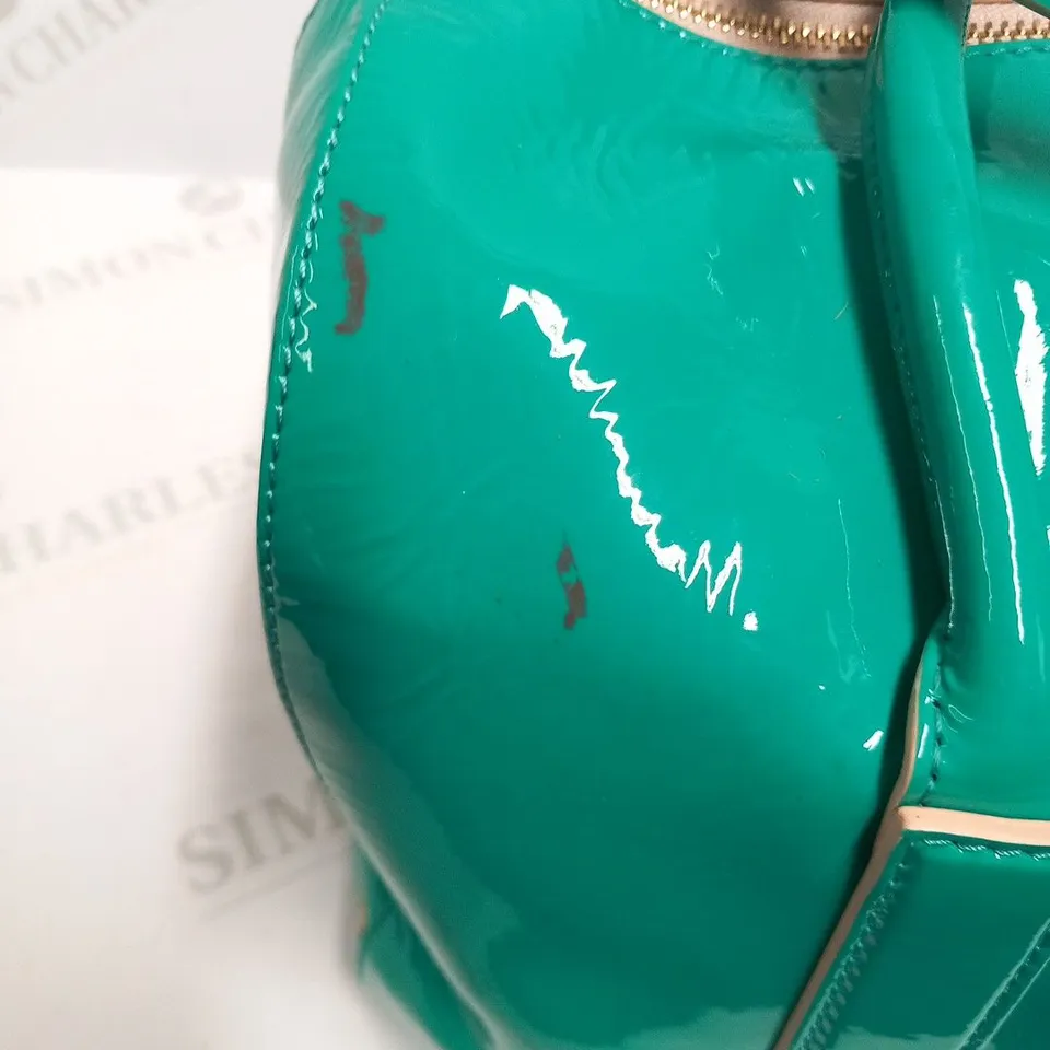 CHLOE MADELINE EMERALD GREEN BOWLING BAG