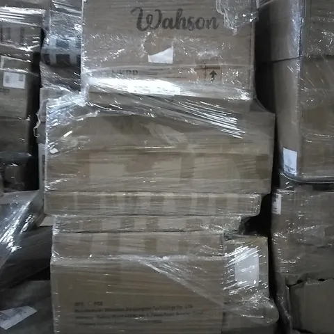 PALLET OF HOUSEHOLD ITEMS TO INCLUDE DINING CHAIR, SOFA AND OTHER ASSORTED ITEMS ETC...