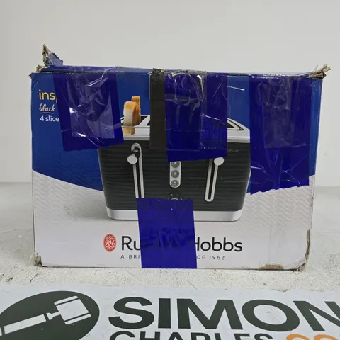 RUSSELL HOBBS 4-SLICE TOASTER – BOXED
