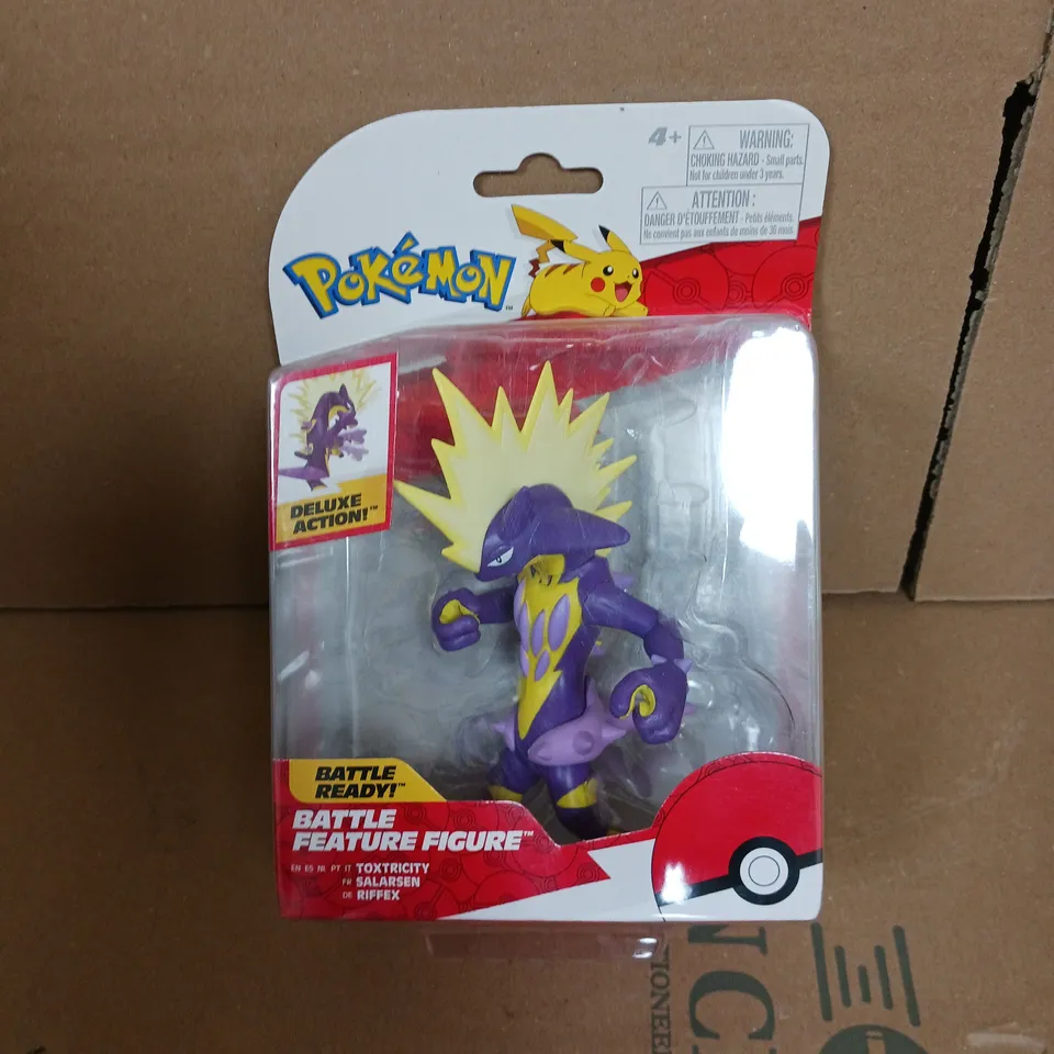 POKÉMON TOXTRICITY BATTLE FEATURE FIGURE