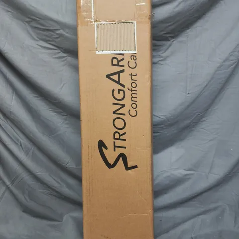 STRONG ARM COMFORT CANE WITH STANDING BASE & LIGHT IN PURPLE