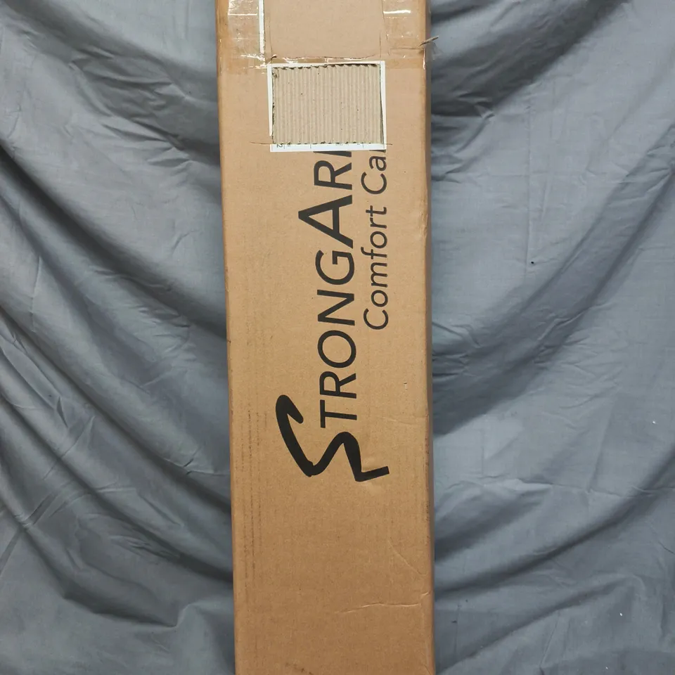 STRONG ARM COMFORT CANE WITH STANDING BASE & LIGHT IN PURPLE