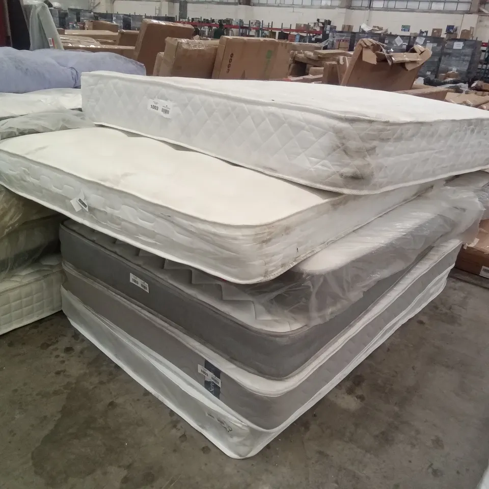 LOT OF 6 ASSORTED MATTRESS 