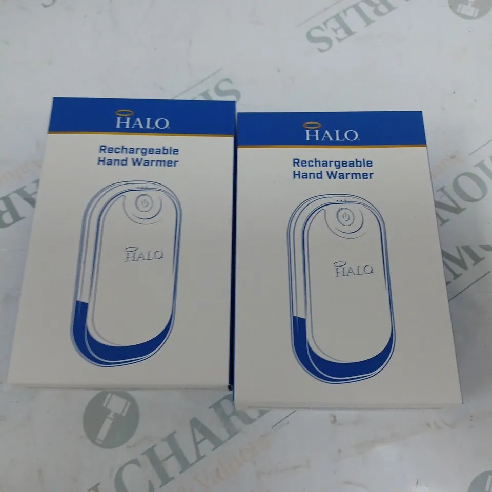 TWO HALO 5,200MAH HAND WARMERS