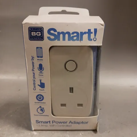 BOXED SMART! WIFI CONTROLLED 13A POWER ADAPTER