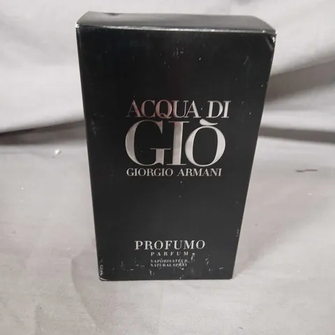 BOXED GIORGIO ARMANI ACQUA DI GIO PROFUMO PARFUM 125ML