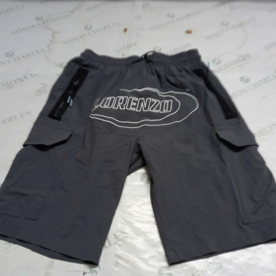 LORENZO VERATTI GREY SHORTS - SIZE UNSPECIFIED