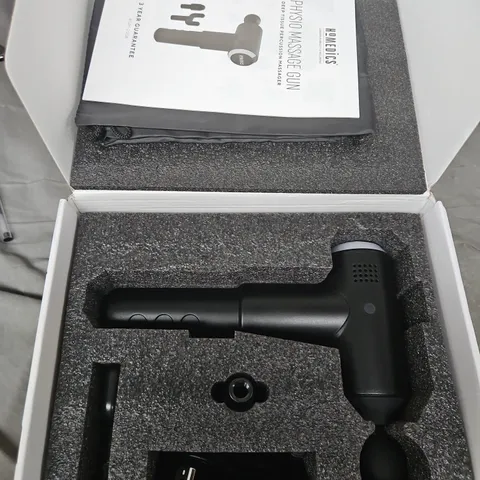 HOMEDICS PHYSIO MASSAGE GUN - DEEP TISSUE PERCUSSION MASSAGER