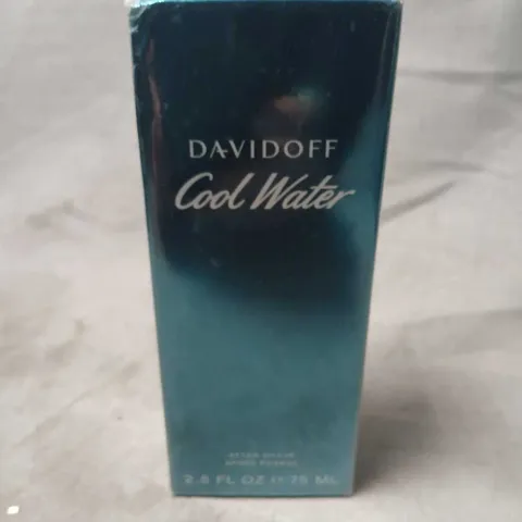 BOXED AND SEALED DAVIDOFF COOL WATER AFTERSHAVE 75ML
