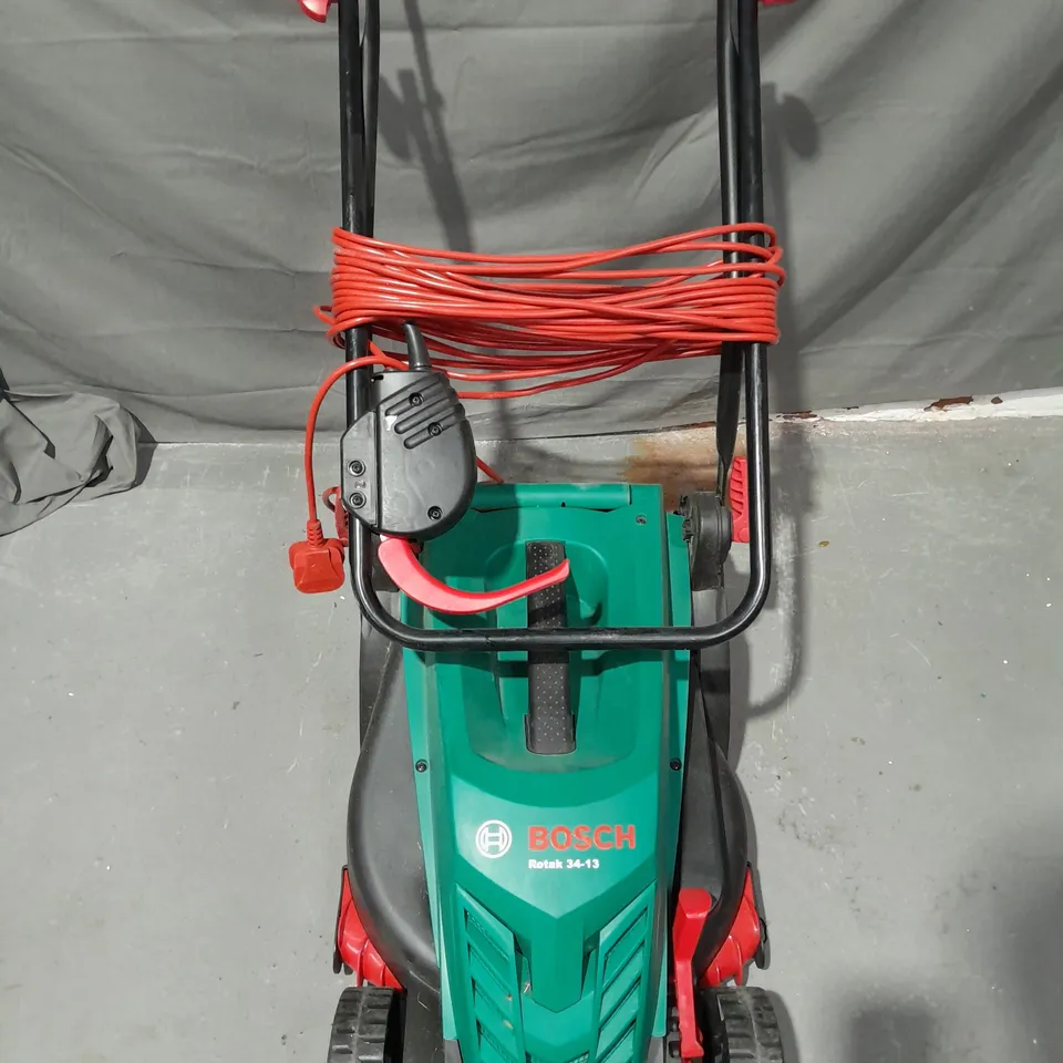 BOSCH ROTAK 34-13 LAWNMOWER - COLLECTION ONLY