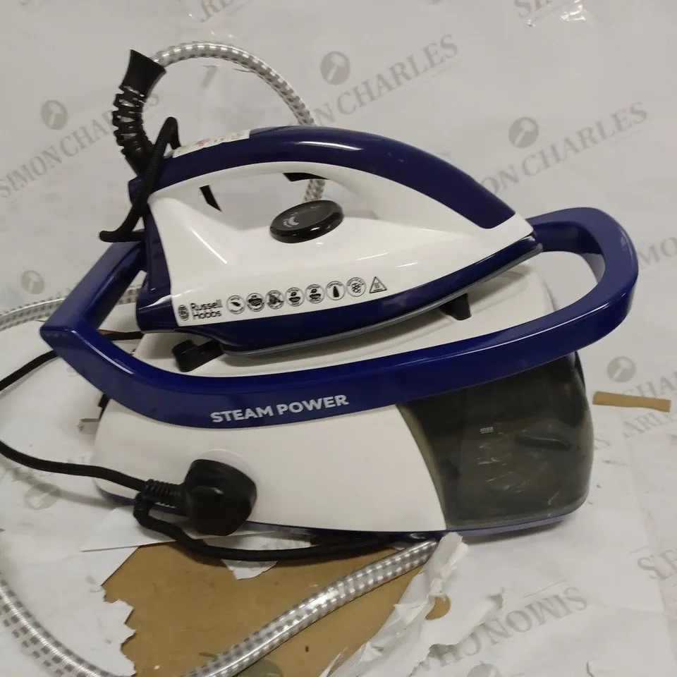 RUSSELL HOBBS STEAM GENERATOR IRON - PURPLE/WHITE