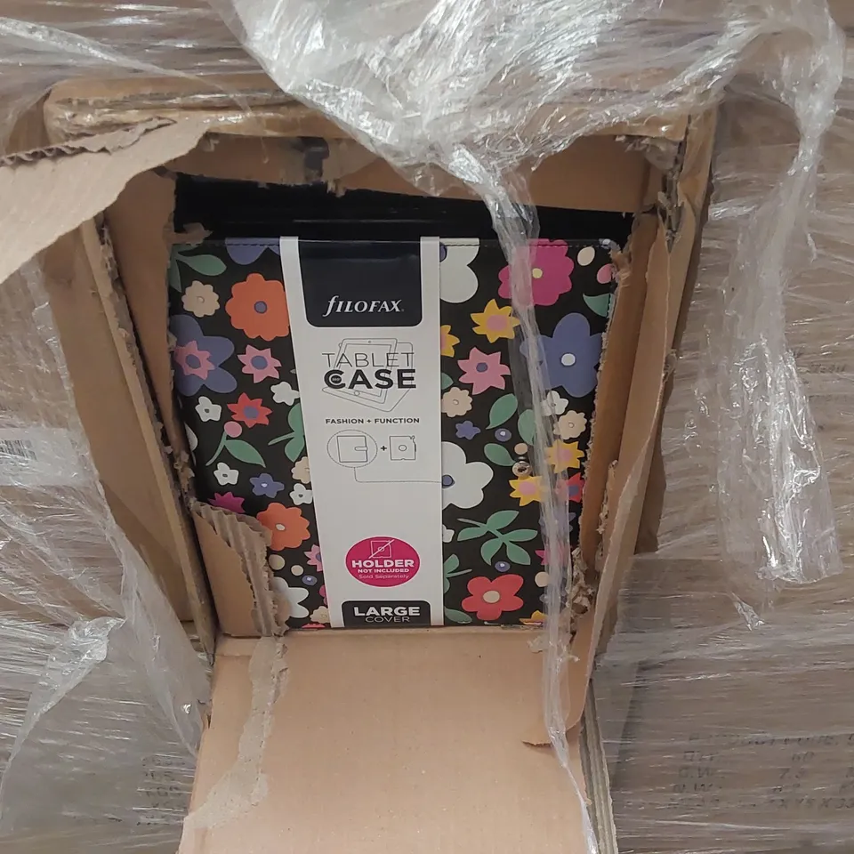 PALLET CONTAINING A VERY LARGE QUANTITY OF TABLET CASES ECT