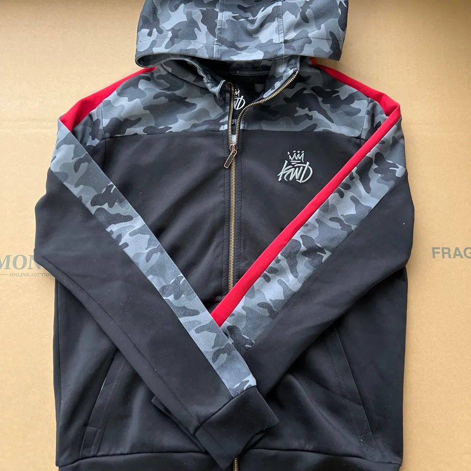 FWD 12-13Y ZIP THROUGH HOODIE