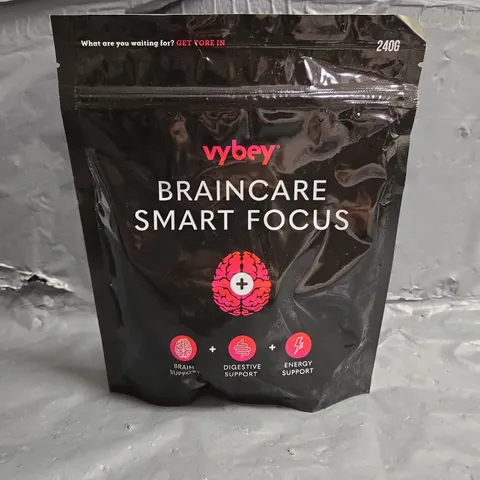 SEALED VYBEY BRAINCARE SMART FOCUS SUPPLEMENT IN CACAO 240G
