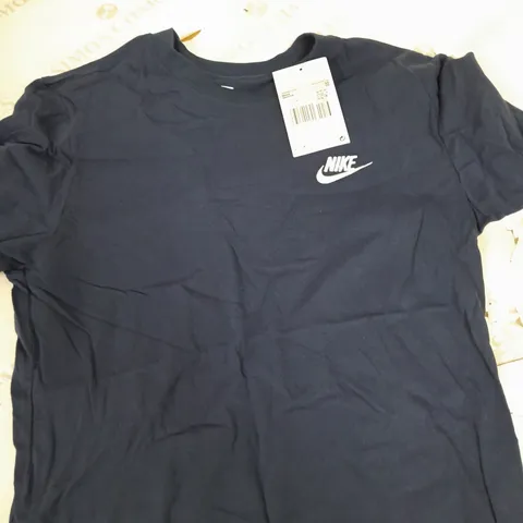 NIKE CREW NAVY T-SHIRT - XS