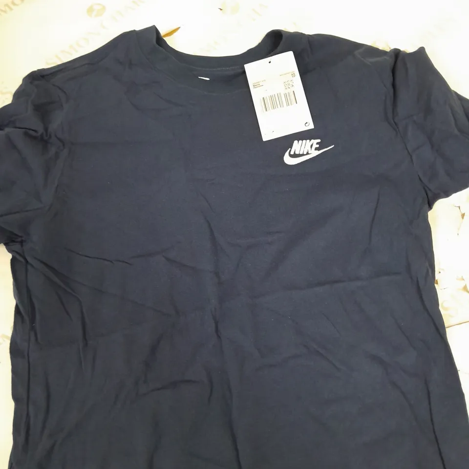 NIKE CREW NAVY T-SHIRT - XS