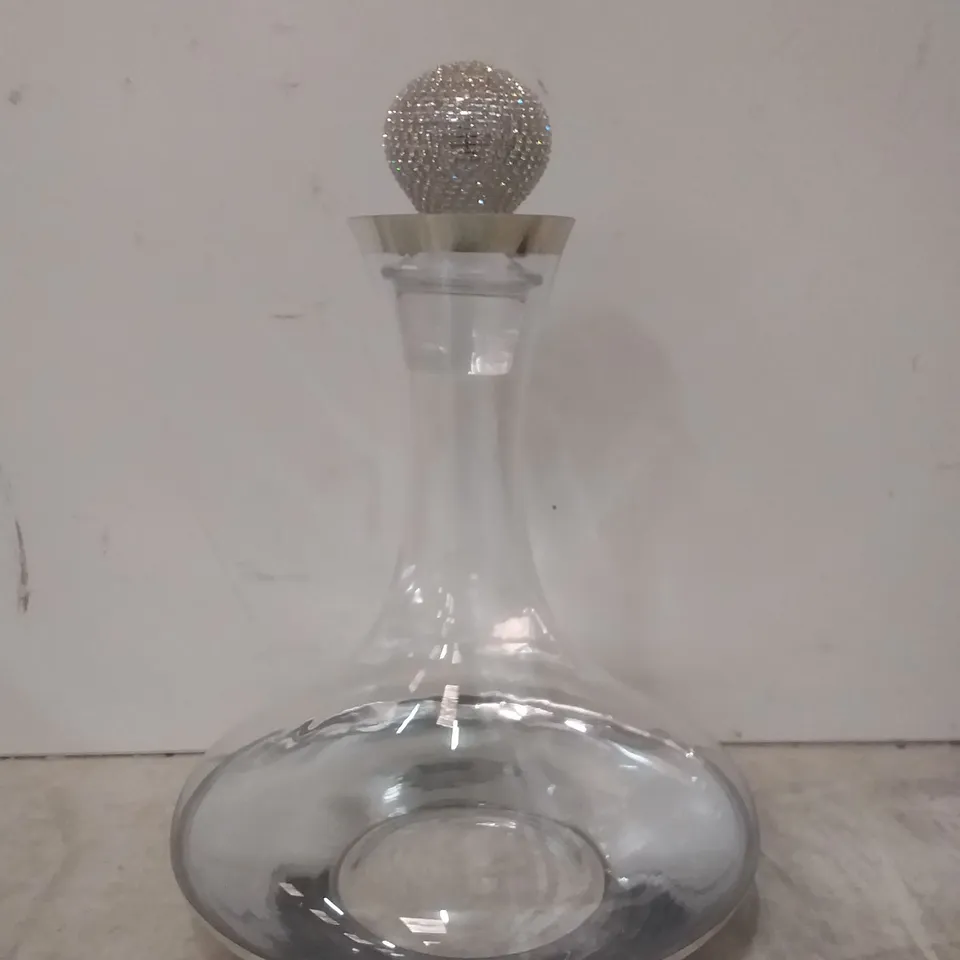 BOXED JULIEN MACDONALD WINE DECANTER 1.5L 