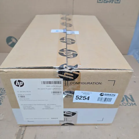BOXED HP RM1-3761BULK KIT 220V FUSER LJP300X/L