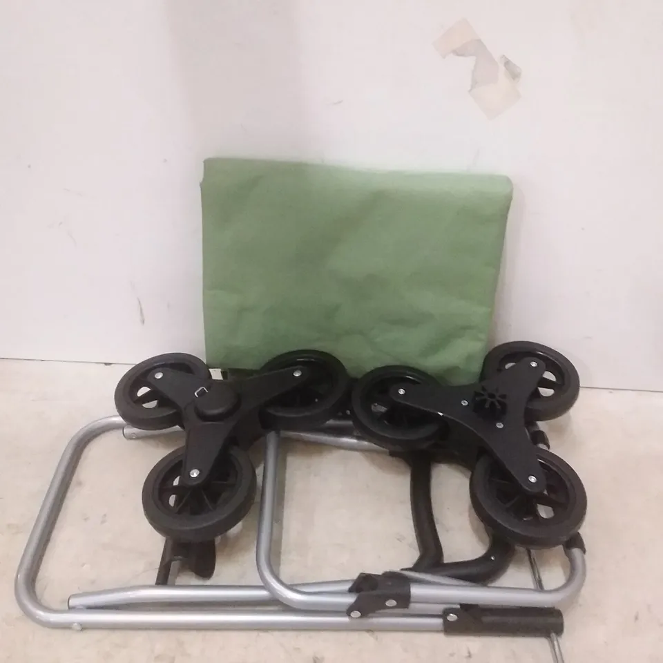 LOCK 'N LOCK INSULATED SHOPPING TROLLEY CART WITH STAIR CLIMB WHEELS