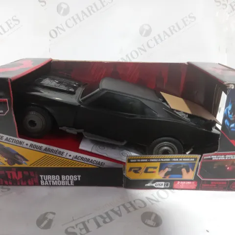 THE BATMAN TURBO BOOST BATMOBILE