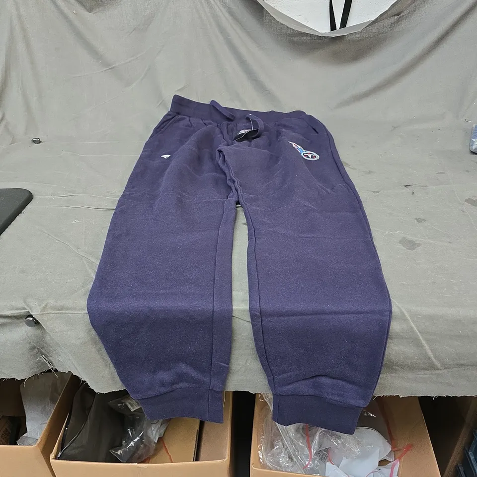 NFL PRIMARY LOGO JOGGER SWEATPANTS – NAVY, SIZE L